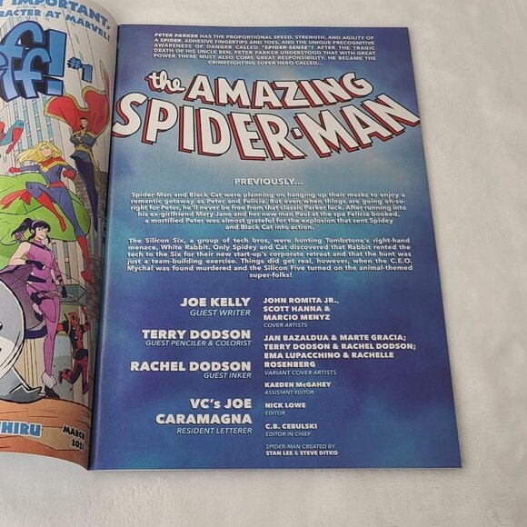 Amazing Spider-Man 20 Marvel Comics 2023 VF/NM 9.0 John Romata Jr Cover A - Picture 3 of 16